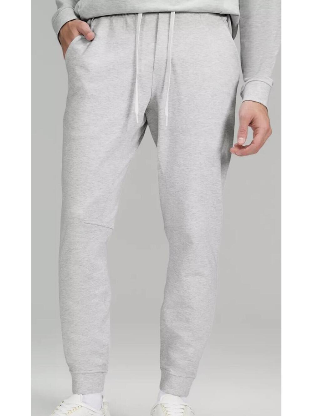 Lululemon City Sweat Jogger Men's MEDIUM 29x28 Heather Gray Sweat Pants GYM CAS